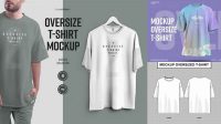 3438+ Oversize T Shirt Mockup Free Editable Design File