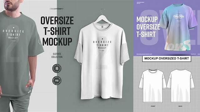 3438+ Oversize T Shirt Mockup Free Editable Design File