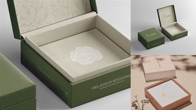 344+ Free Jewelry Box Mockup Digital Download