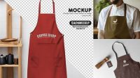 3441+ Coffee Apron Mockup Mockup PSD Free Download