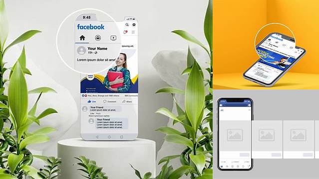 3441+ Facebook Carousel Ad Mockup Psd Include TIFF