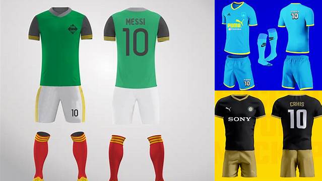 3441+ Mockup Jersey Bola Cdr PSD File for Designers