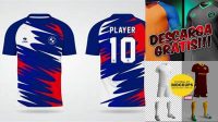 3448+ Descargar Plantillas De Camisetas De Futbol Para Photoshop Gratis High-Quality PSD