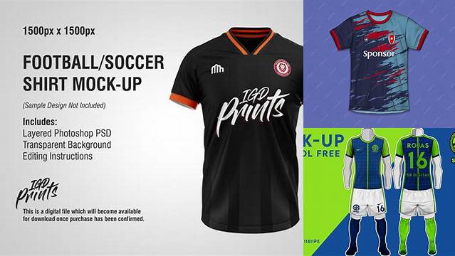 3449+ Mockup Camisetas De Futbol Best for Showcase