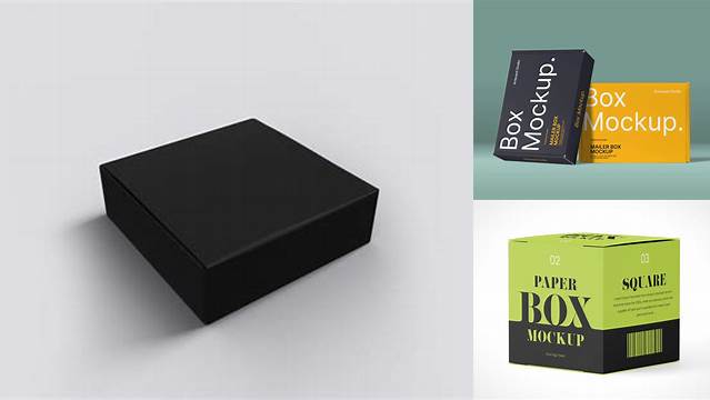 3453+ Black Box Mockup Free Editable Graphic Free PSD