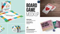 3453+ Board Game Box Mockup Include TIFF