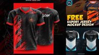 3461+ Esport Jersey Mockup Psd Free Best for Showcase