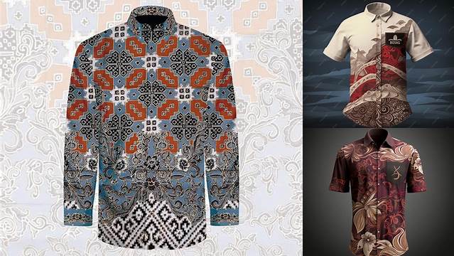 3463+ Mockup Batik Elegant PSD Mockup