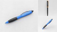 3468+ Click Pen PSD Mockup Side View Digital Download PSD for Free