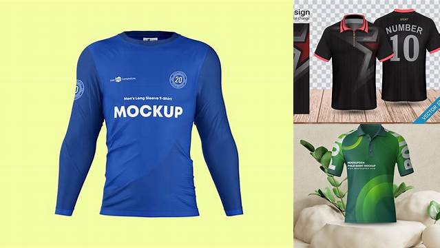 3468+ Mockup Jersey Polos Psd Best Free Resource