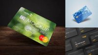 3479+ Credit Card PSD Mockup Front View Unique Free Photoshop Files