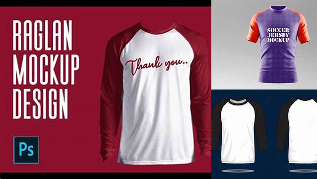 3493+ Raglan Mockup Free Digital Download