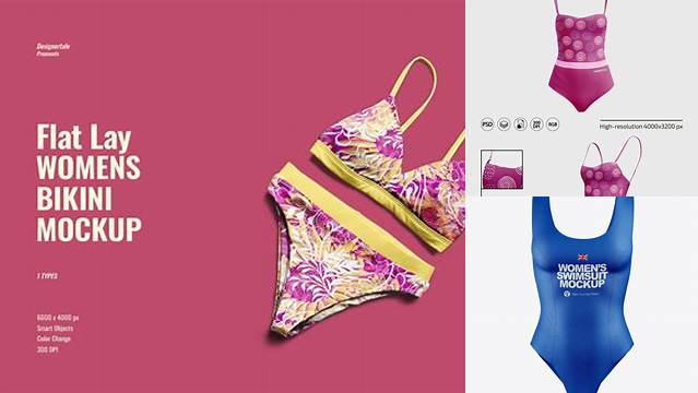 3495+ Swimsuit Mockup Free Download Premium Quality Freebie