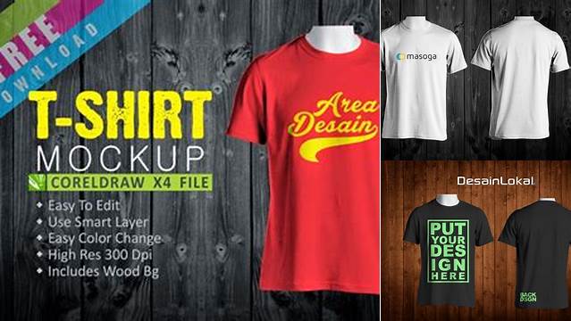 3500+ Download Mockup Kaos Cdr X7 Best for Showcase