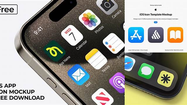 3504+ Ios Icon Mockup Easy Editable