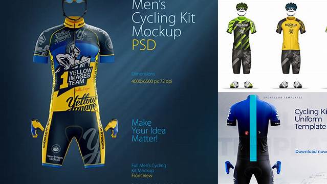 3505+ Cycling Kit Mockup Digital Download