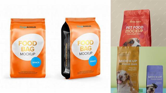 351+ Pet Food Bag Mockup Mockup PSD Free Download