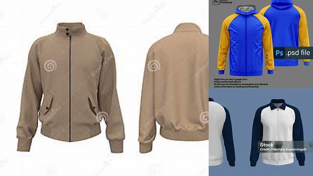 3511+ Mockup Jaket Harrington Smart PNG Image