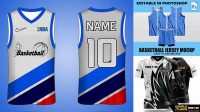 3525+ Jersey Template Cdr High-Quality Editable PSD