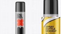 3527+ 150ml Matte Spray Bottle Professional Graphic PSD Download