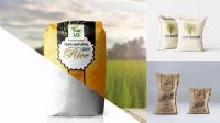 3533+ Rice Bag Mockup Free Free Photoshop Mockup Design