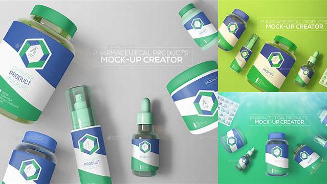 3534+ Pharma Mockup Free Graphic Resource