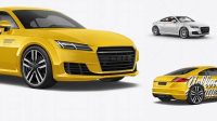 3536+ Audi TT PSD Mockup Half Side View High-Quality Digital Mockup Resource