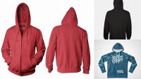 3541+ Mockup Hoodie Polos Depan Belakang Psd Digital Resource Free Download