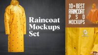 3545+ Raincoat Mockup Free Include TIFF