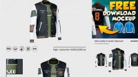 3553+ Free Varsity Jacket Mockup PSD Free Download