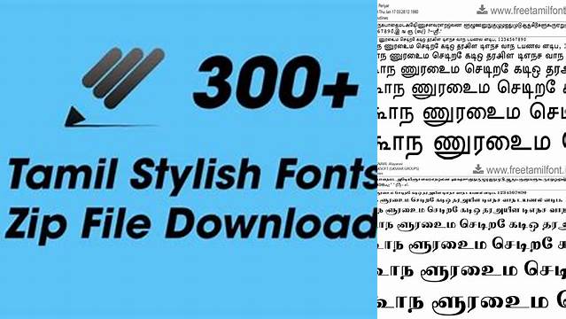 3554+ Tamil Ttf Fonts Zip File Download High Resolution