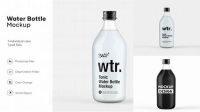 356+ Tonic Water Bottle PSD Mockup Modern Photoshop Resource