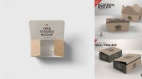 3574+ Food Box Free Mockup Best for Showcase