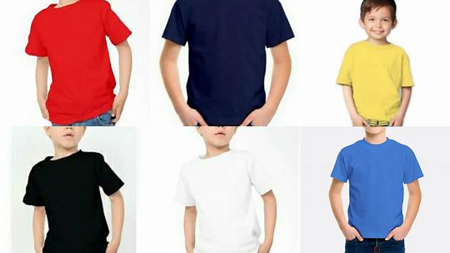 3574+ Mock Up Kaos Anak PSD Download