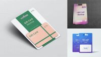 3577+ Gift Card Mockup Best for Showcase