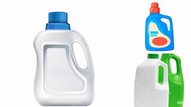 3587+ Plastic Detergent Bottle High-Resolution Graphic