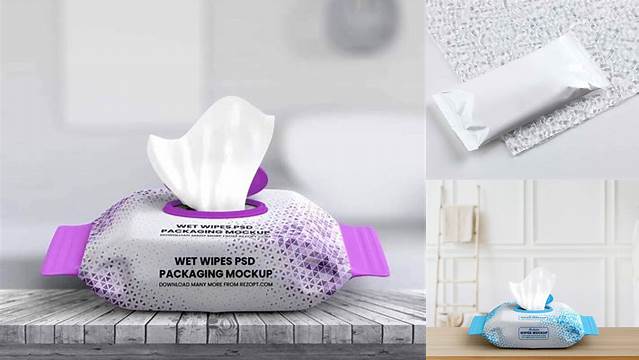 3588+ Wipes Mockup Free Free PSD