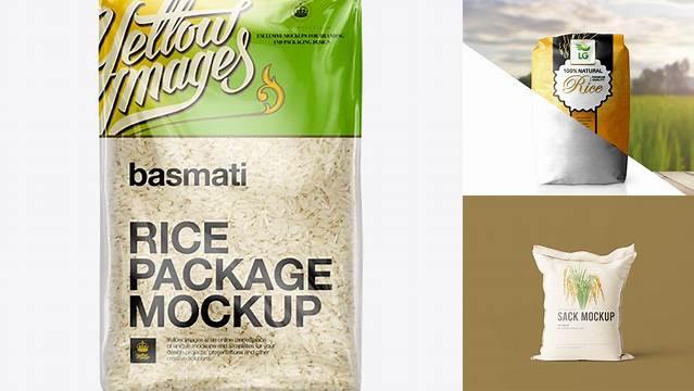 3590+ Rice Bag Mockup Free Download PSD Download