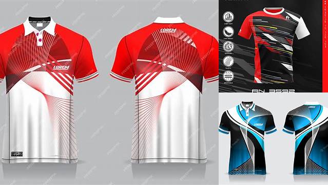 3594+ Jersey Badminton Mockup High-Quality Editable PSD