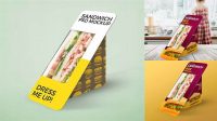 3594+ Sandwich Pack PSD Mockup Front Fully Layered PSD Freebie