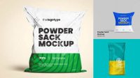 3598+ Powder Sack Mockup For Free Download