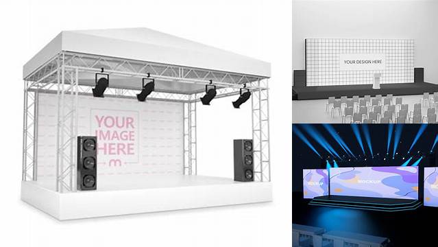 3598+ Stage Mockup Download Free