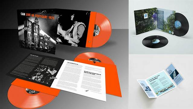 3603+ Vinyl Gatefold Mockup Stylish PSD for Free