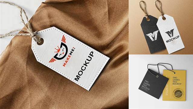 3606+ Clothing Label Mockup Include TIFF