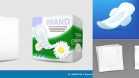 3618+ Sanitary Napkin Mockup Download Free