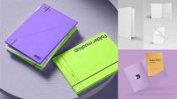 3620+ Pocket Folder Mockup Exclusive Free PSD Mockups