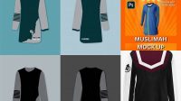 3628+ Muslimah Tshirt Mockup Download Free