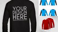 3630+ Mock Up Kaos Lengan Panjang Cdr Exclusive Free Photoshop Mockup