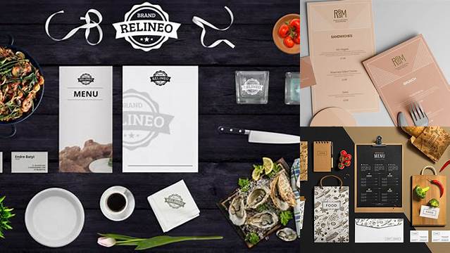 3630+ Restaurant Branding Mockup Psd Creative Design File