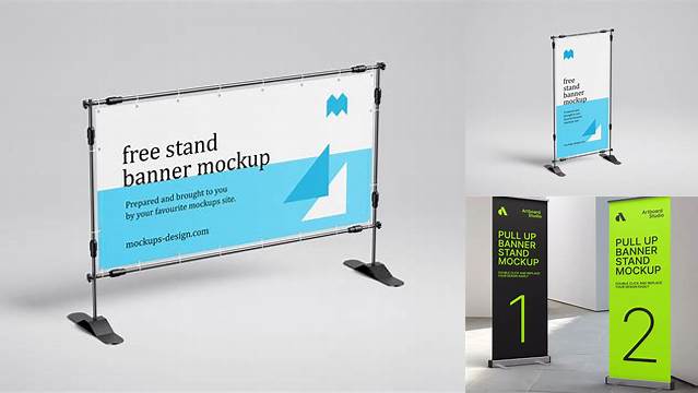 3644+ Mockup Free Banner Stand Free Mockup Templates